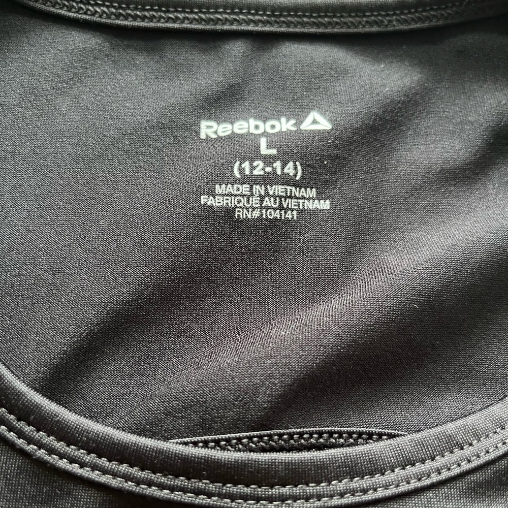 #43 REEBOK Black Athletic Tank Size L - Picture 5 of 5